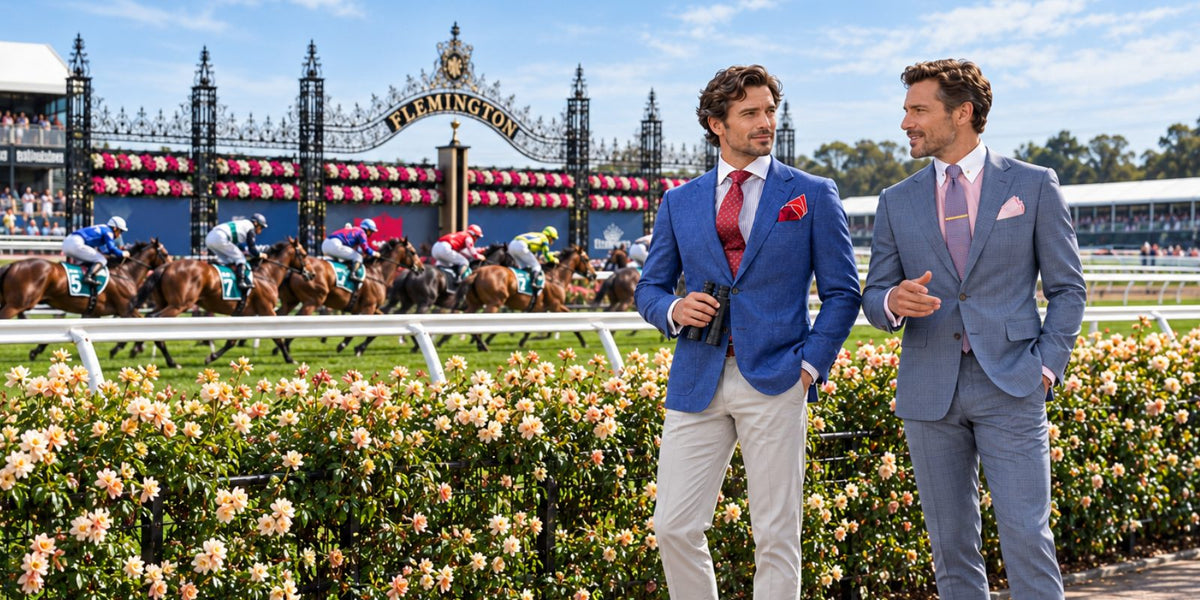 What to Wear to Flemington: A Men's Guide to the Spring Racing Carnival