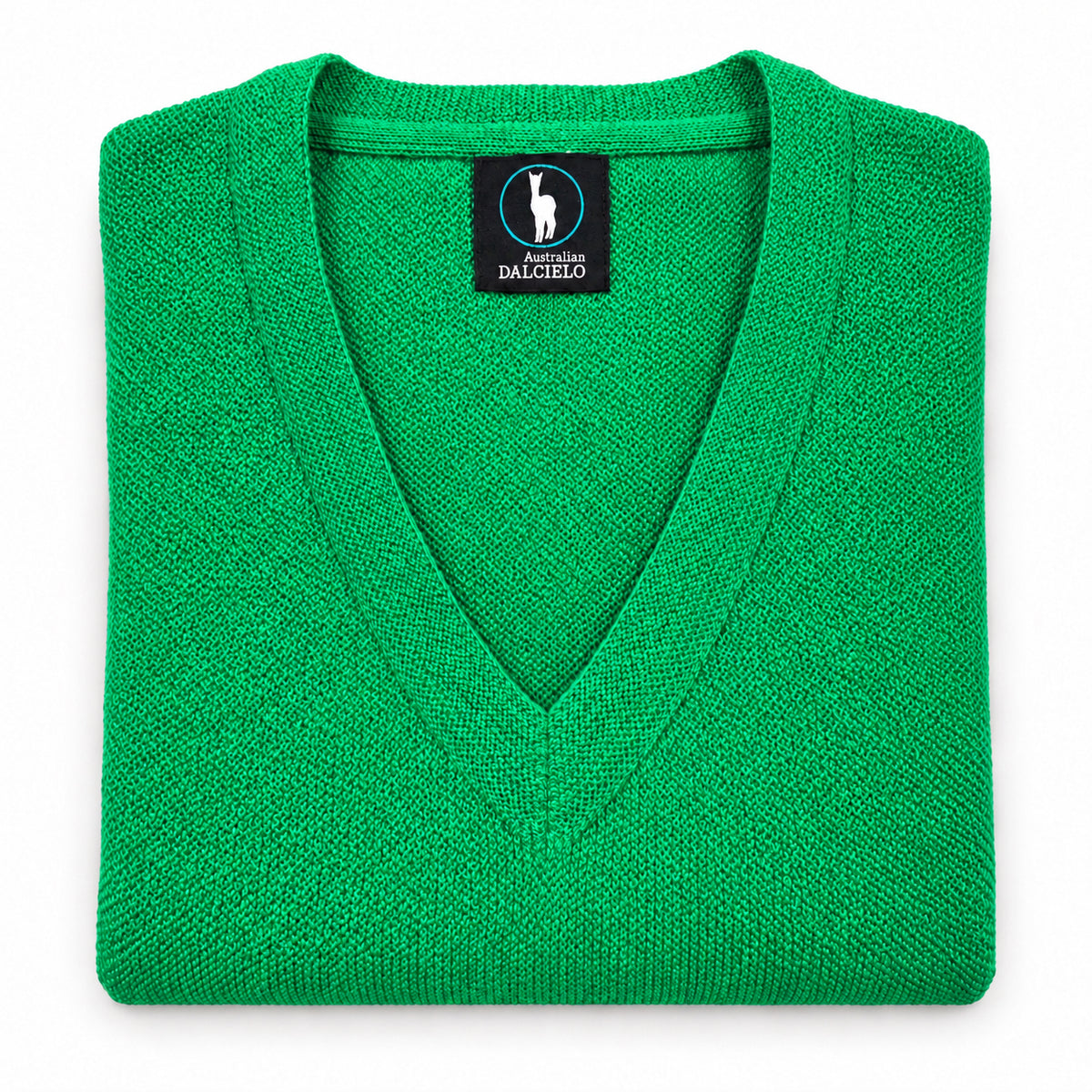 Dalcielo Alpaca Golf Jumper - Green