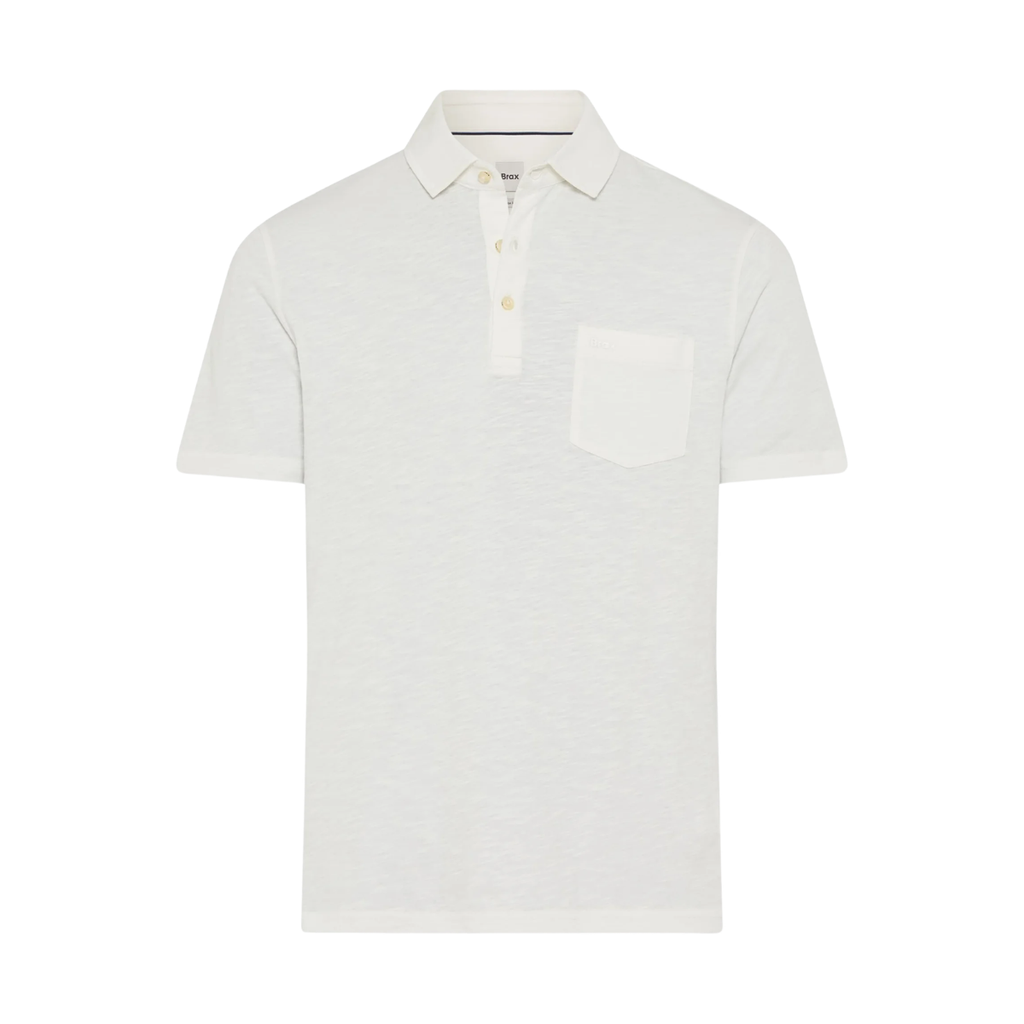 Brax Pavo Polo Shirt - White