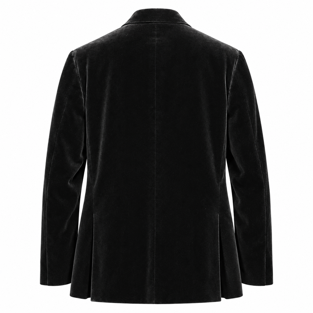 Canali Velvet Sports Jacket - Black