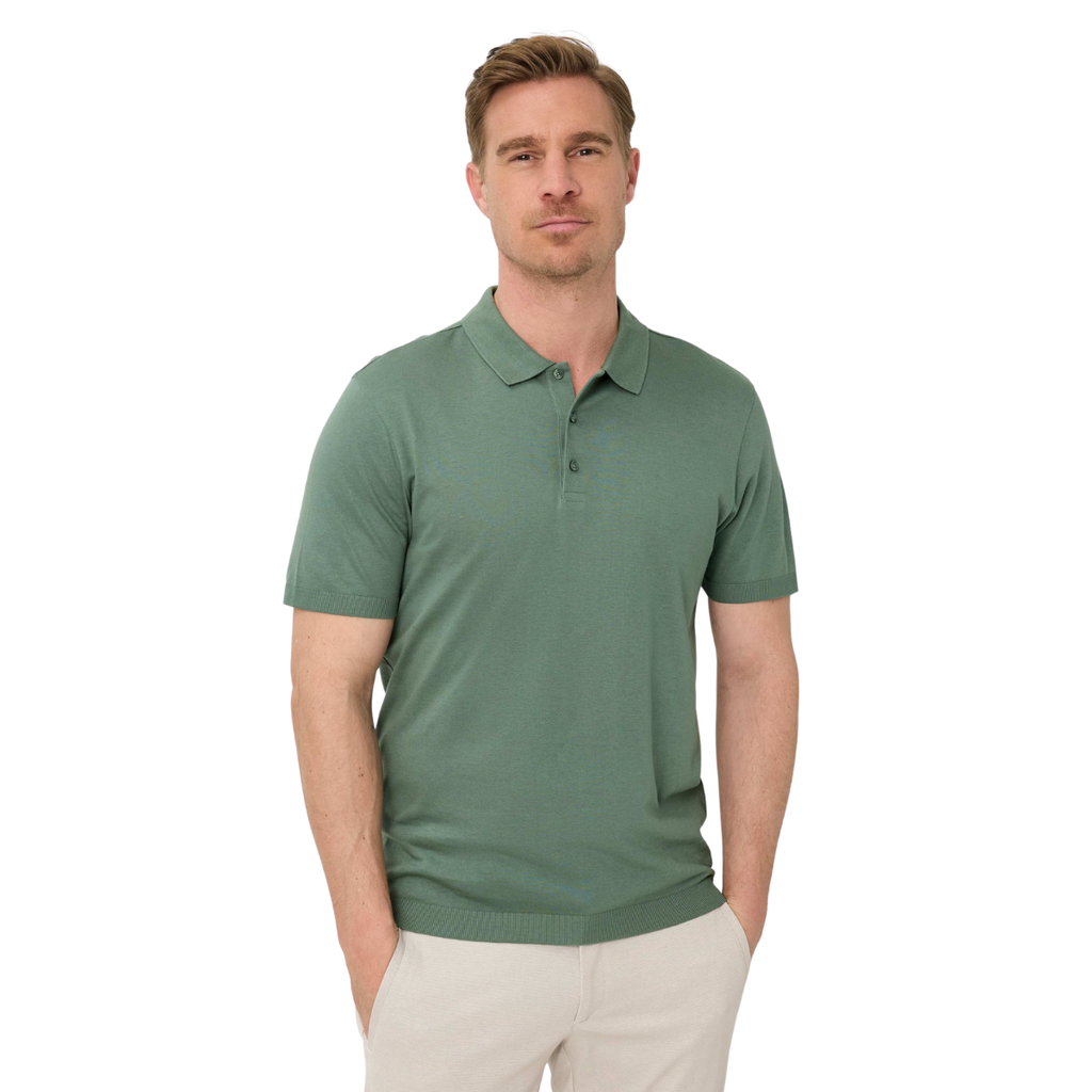 Brax Parvis Polo Shirt - Sage
