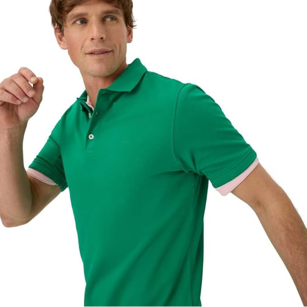 Brax Pete Polo Shirt - Emerald Green