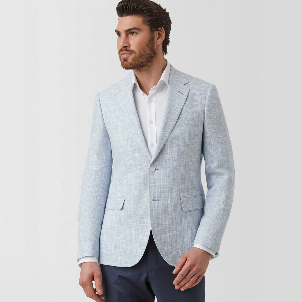 Cambridge Hawthorn Sports Jacket - Sky Blue