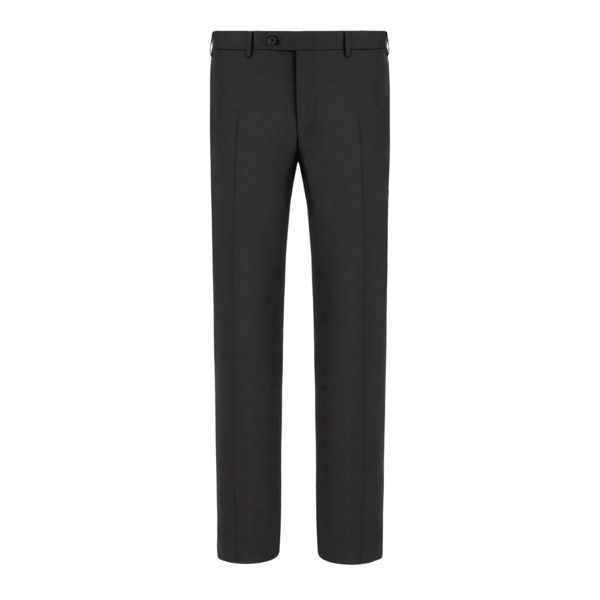 Canali Classic Wool Trousers - Black