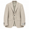 Canali Kei Sports Jacket - Beige Herringbone