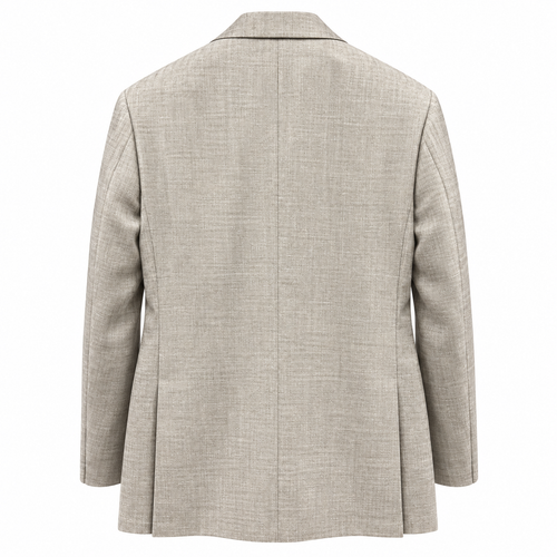 Canali Kei Sports Jacket - Beige Herringbone
