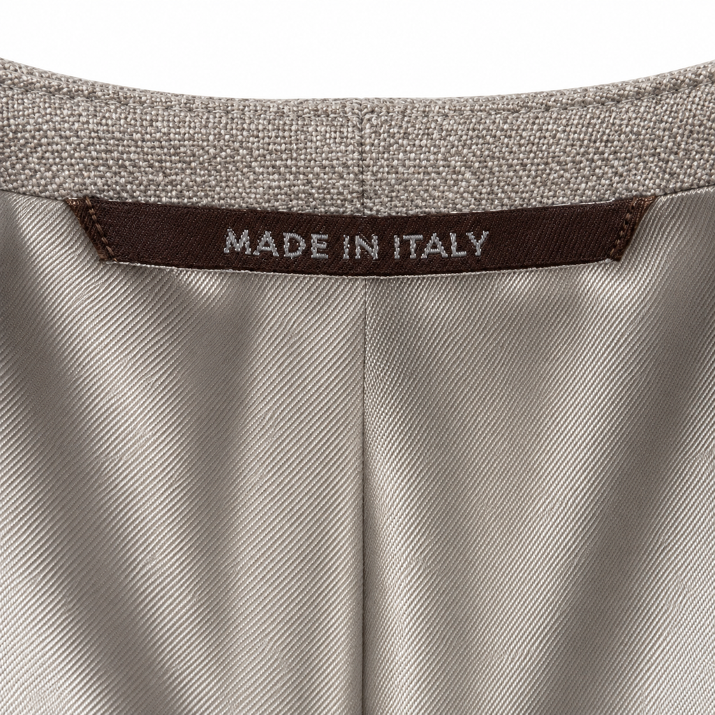 Canali Kei Sports Jacket - Beige Herringbone