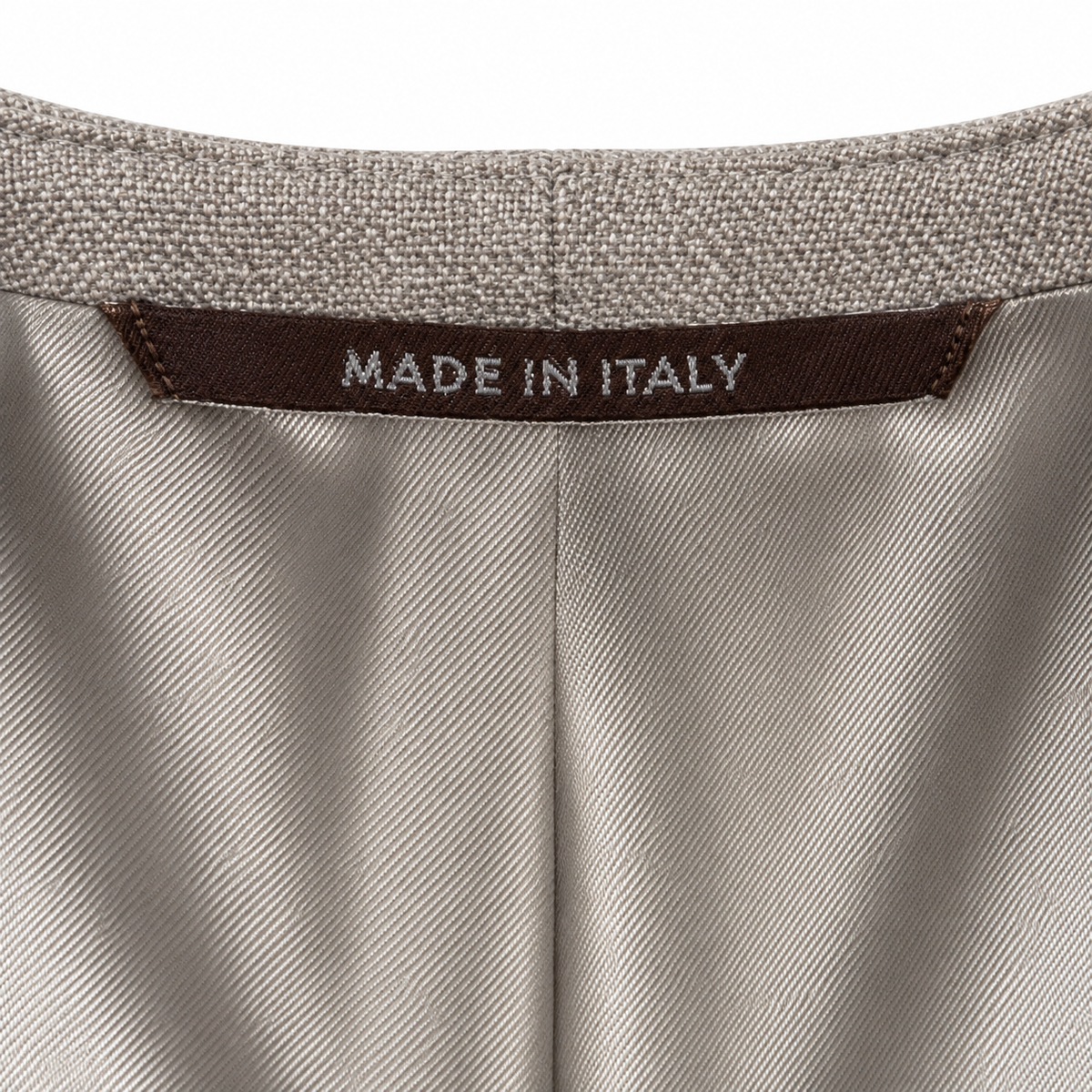 Canali Kei Sports Jacket - Beige Herringbone