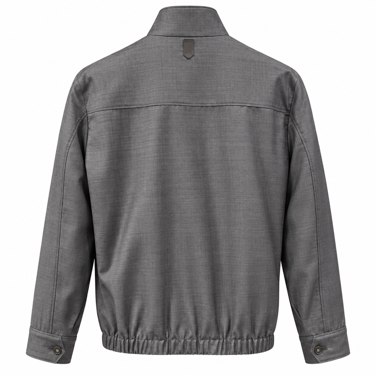 Canali Reversible Bomber Jacket - Denim