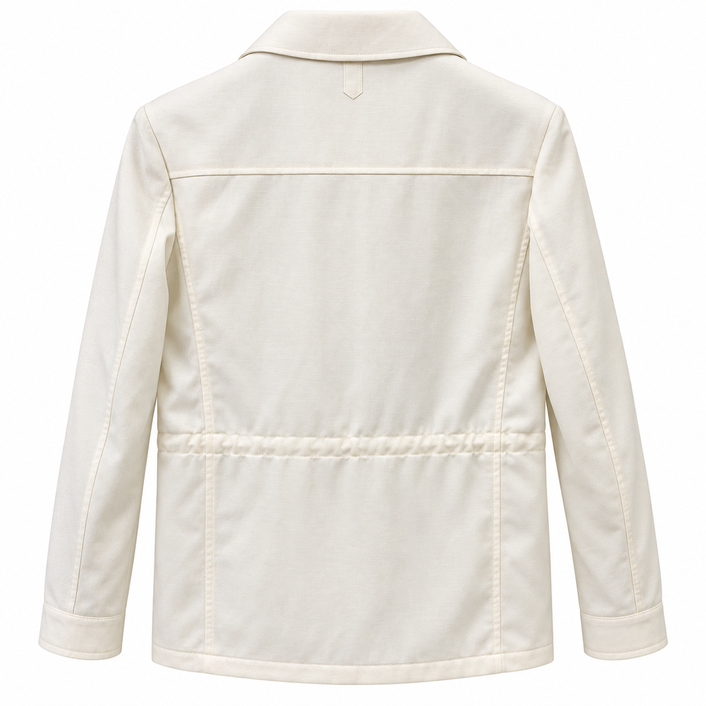 Canali Casual Safari Jacket - White