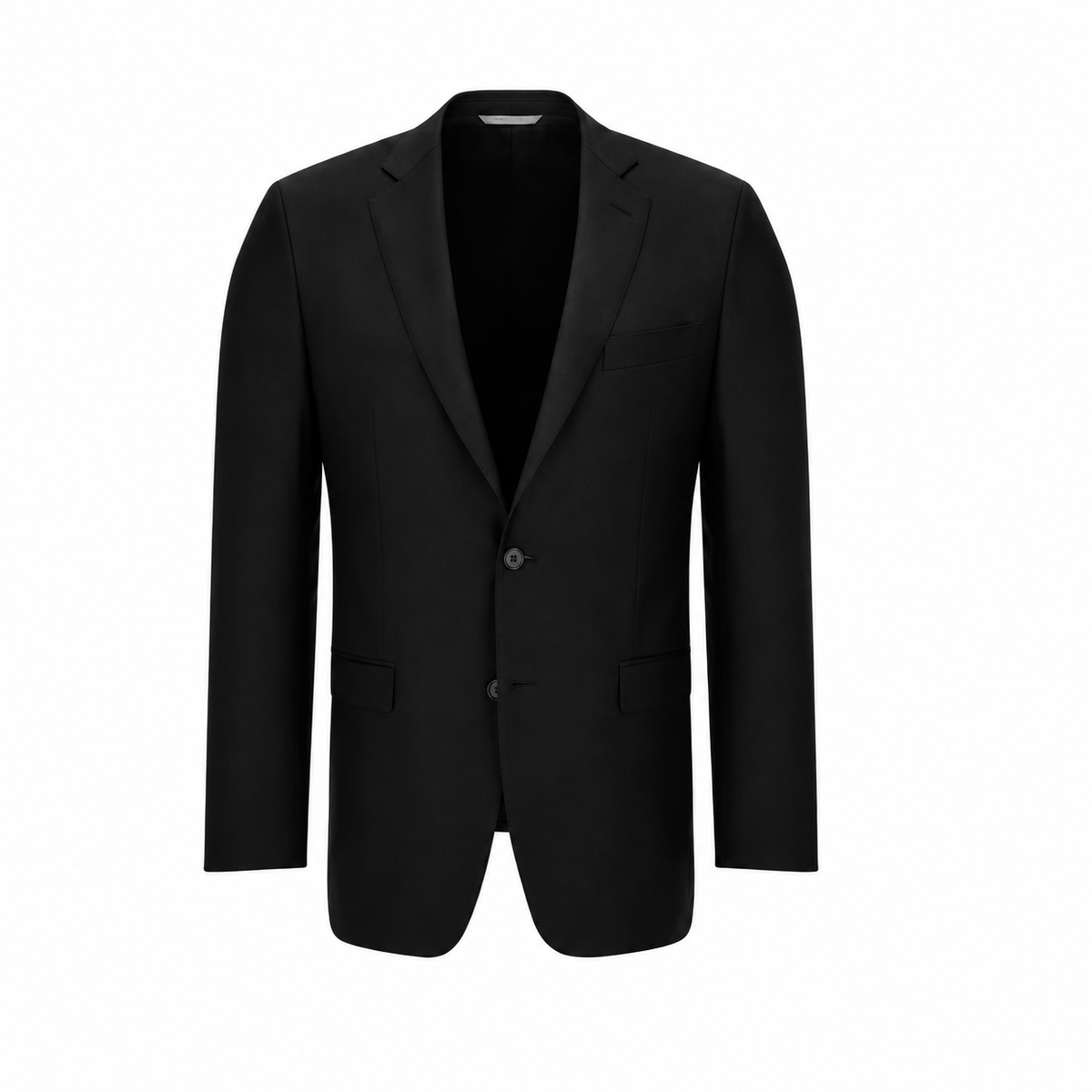 Canali Classic Wool Suit - Black