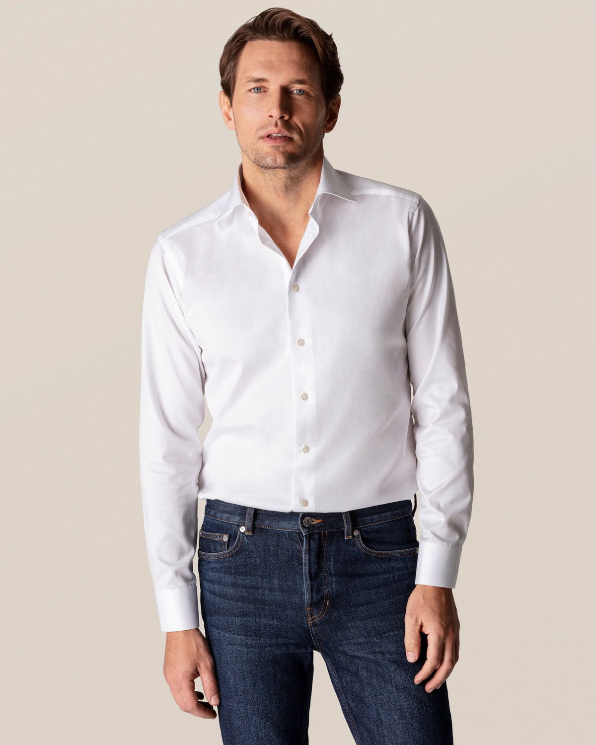 Eton Signature Twill in Contemporary Fit Business Shirt