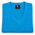 Dalcielo Alpaca Golf Jumper - Blue