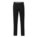 Hiltl Contemporary Fit Cotton Chinos - Black