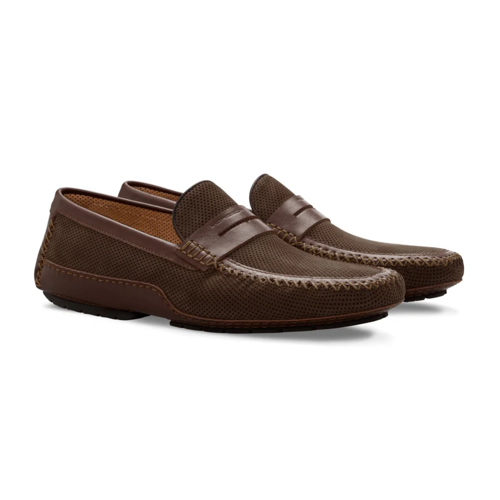 Moreschi Caracas Driving Shoes - Brown