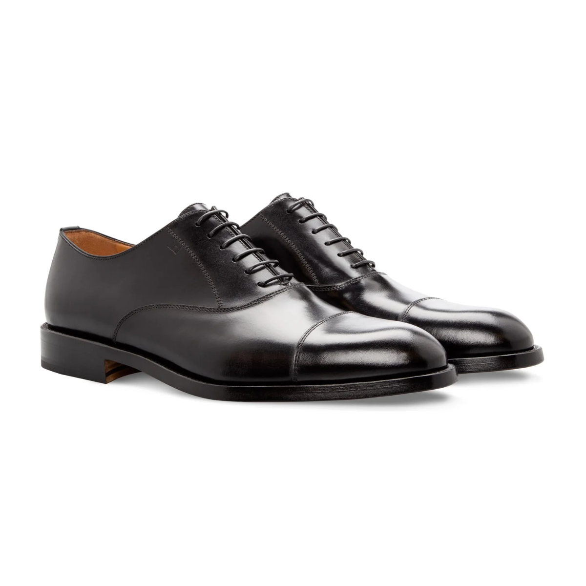 Moreschi Cleveland Oxford Dress Shoes - Black