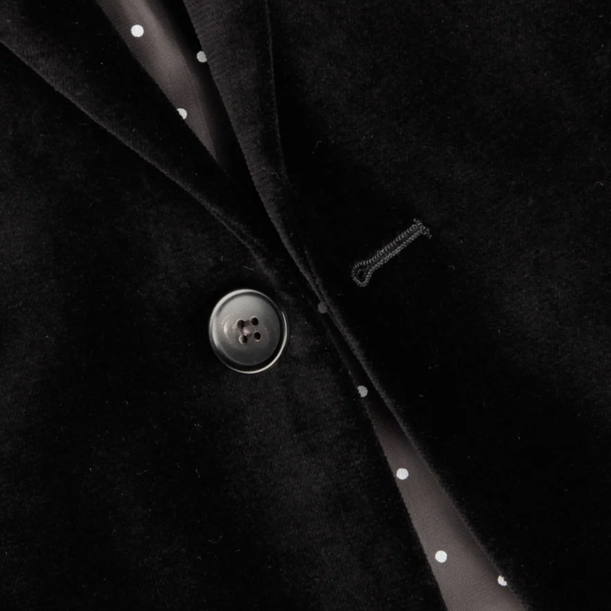 Rembrandt Cooper Velvet Jacket - Black