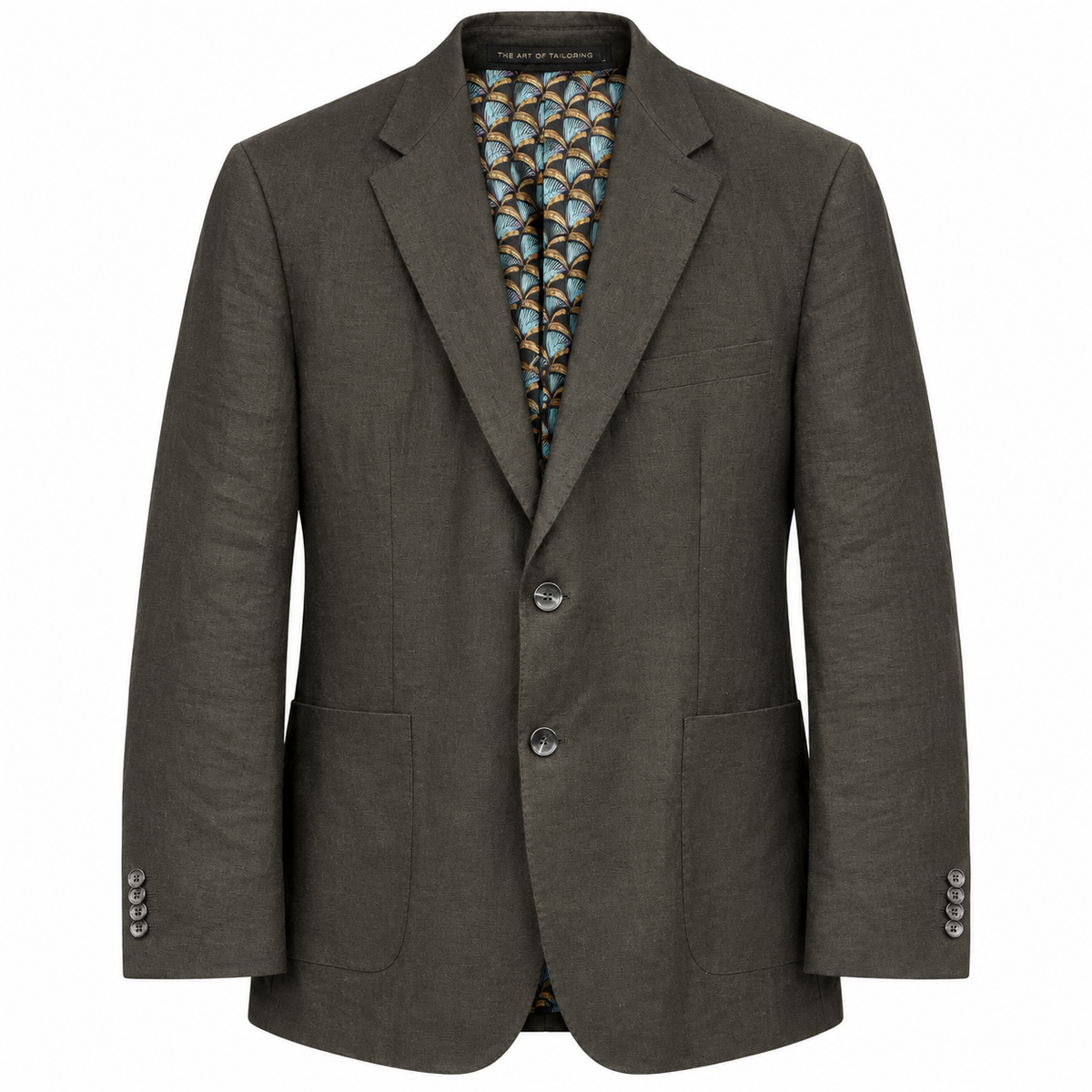 Rembrandt Linen Sports Jacket - Black