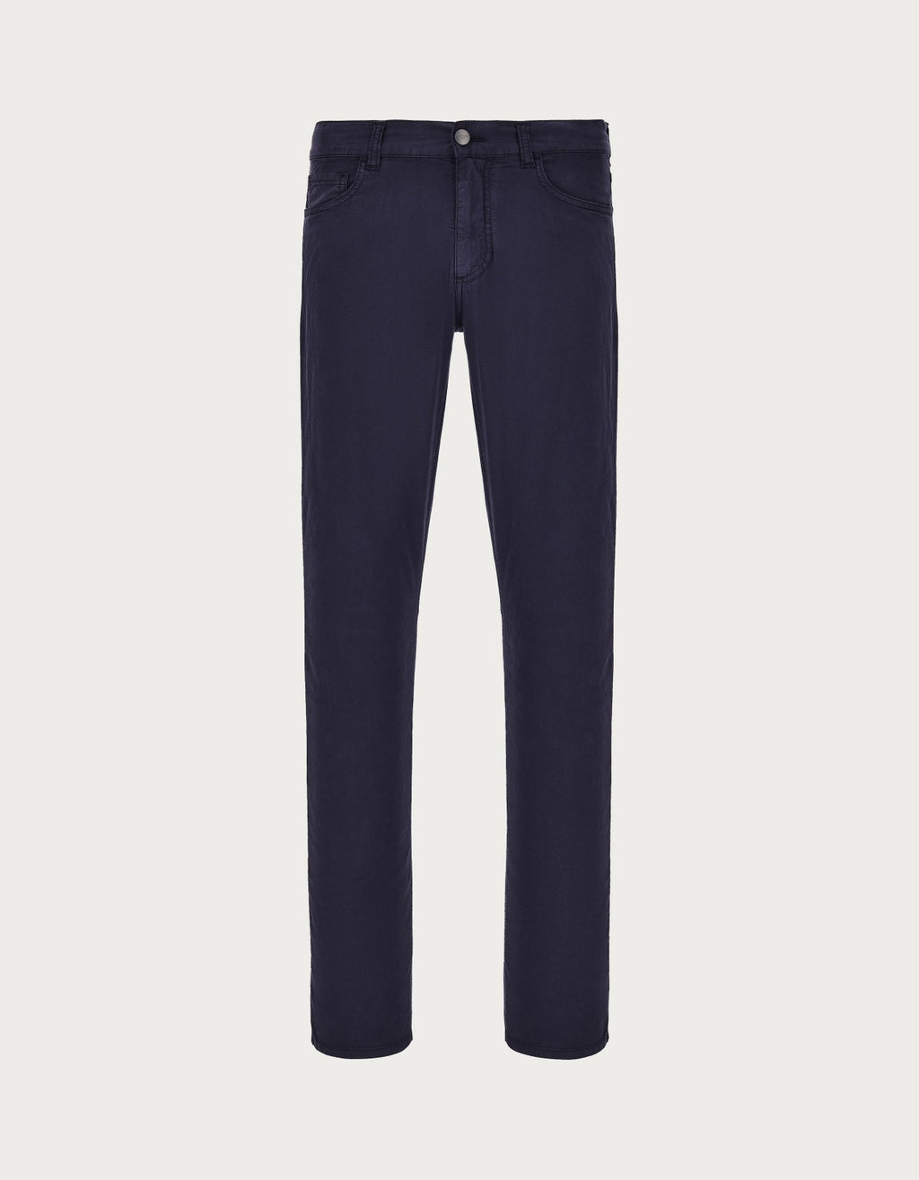 Canali Lyocell Cotton 5 Pocket Jeans - Navy