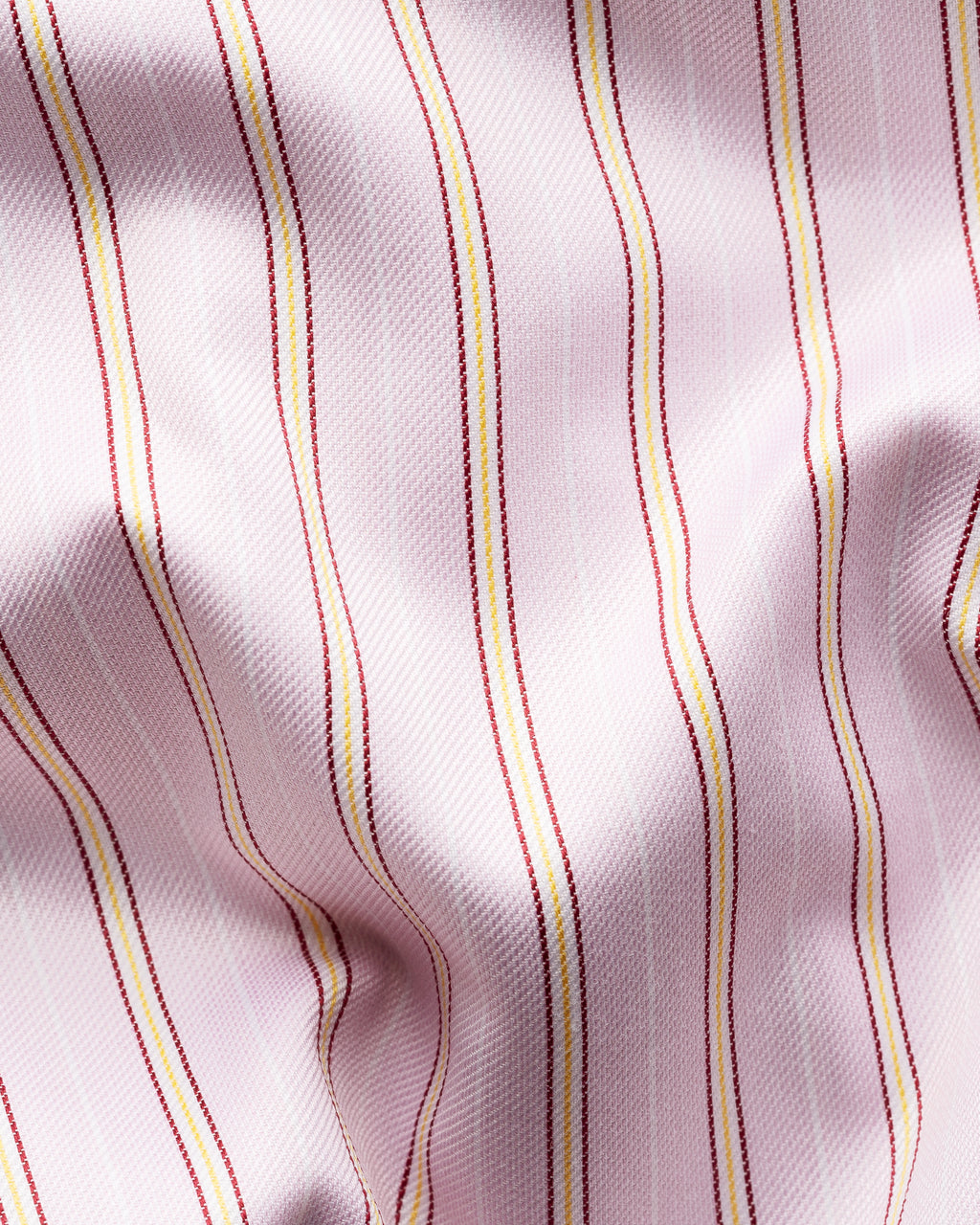 Eton Banker Collar Business Shirt - Pink Stripe
