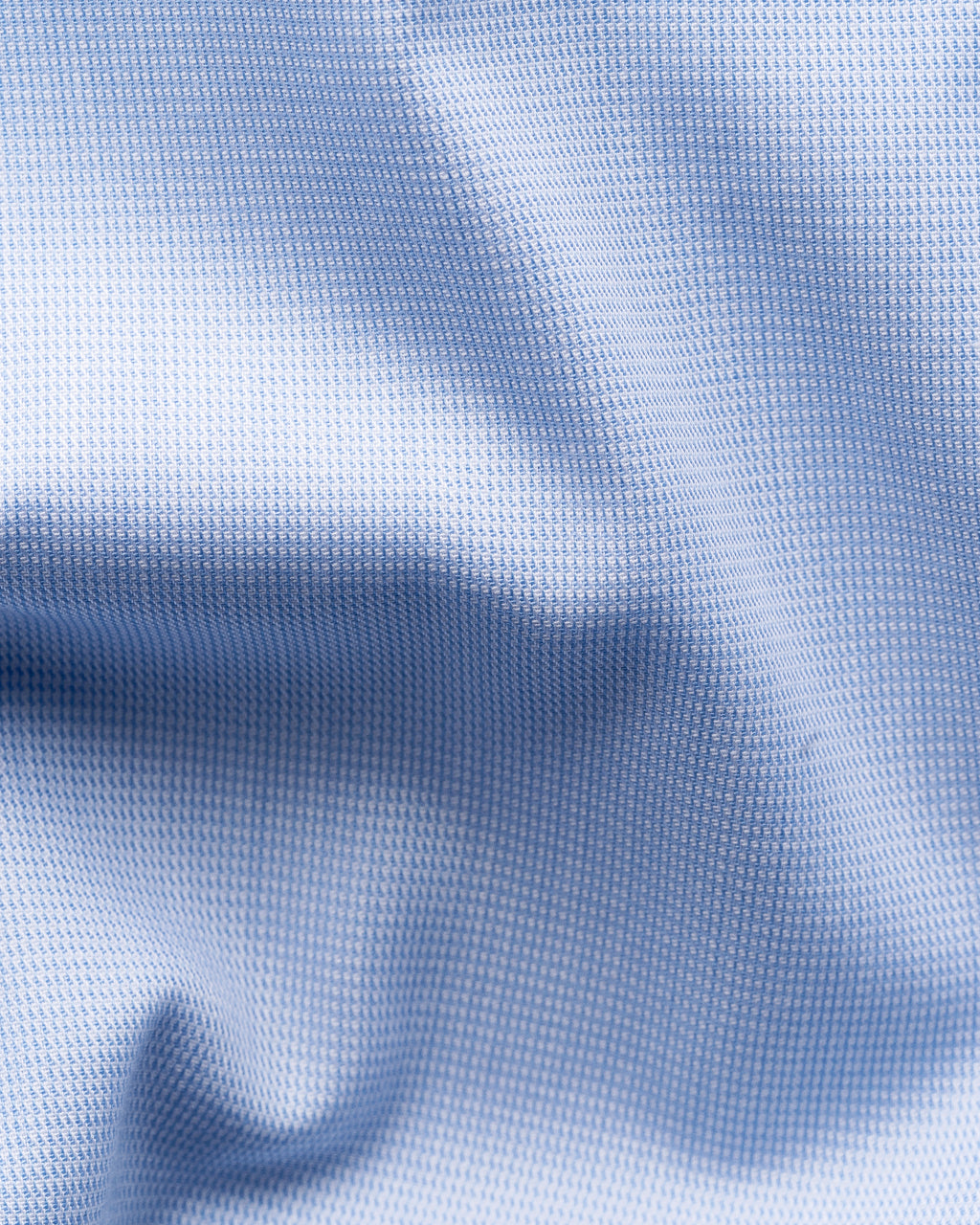 Eton Semi Solid Signature Twill Business Shirt - Blue